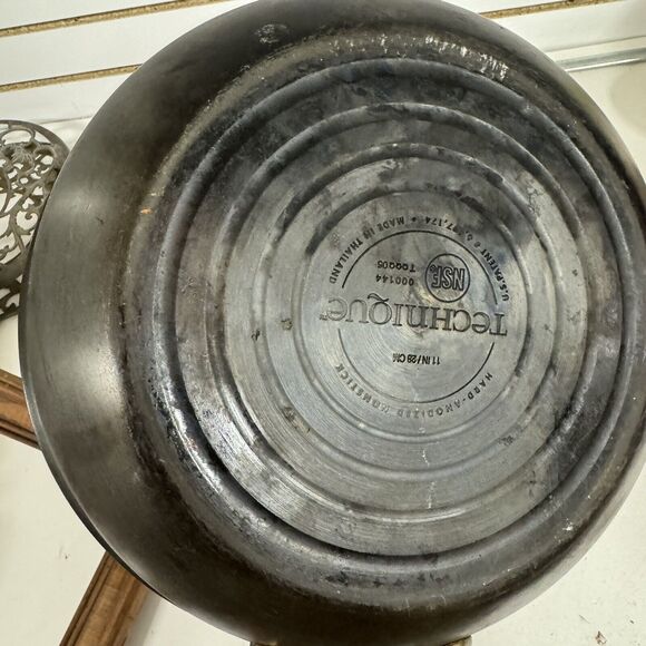 Technique NSF Anodized Aluminum Nonstick 11” Radical Skillet Fry Pan Flipper - Picture 4 of 5